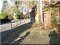 Postbox at the junction of Sturt Road and King