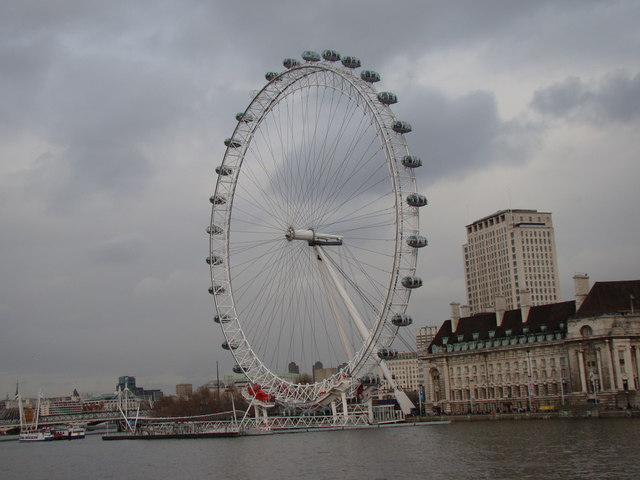 View of the London Eye from Westminster... © Robert Lamb :: Geograph ...