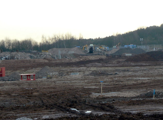 Remains of Annesley Colliery © Alan Murray-Rust cc-by-sa/2.0 ...