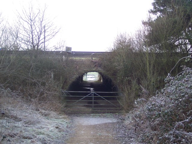 The Wealdway subway under the A21 Dual... © David Anstiss cc-by-sa/2.0 ...