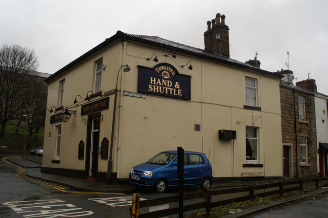 The Hand & Shuttle, on the junction of Eccleshill Street and Darwen Street