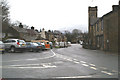 The village street from outside the Higher Buck