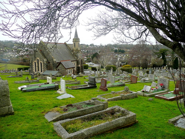 Newton Abbot cemetery chapel
