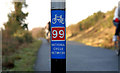 National Cycle Network sign, Dundonald