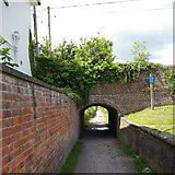 ST9761 : Towpath Underpass by Roger Gittins
