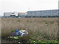 Westwood Cross shopping centre from unnamed road