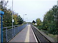 Wildmill Railway Station : the view south