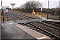 Thorne South railway station crossing