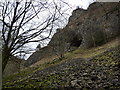 SK0971 : Thurst House Cave, Deepdale, Winter by Peter Barr