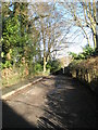 Approaching Elsmore in Vicarage Lane