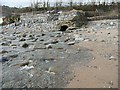 Stream across the beach at Wiseman