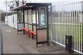 Bus shelter on Garrison Lane