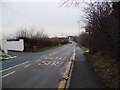 SE3818 : Pontefract Road, looking towards Crofton by Christine Johnstone