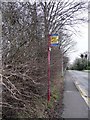 SE3818 : Disused bus stop on Pontefract Road by Christine Johnstone
