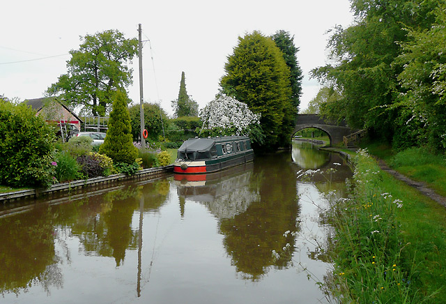 Llangollen Canal by Swanley Bridge, Cheshire