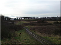 SU4311 : Itchen Toll Bridge from Peartree Green by dinglefoot