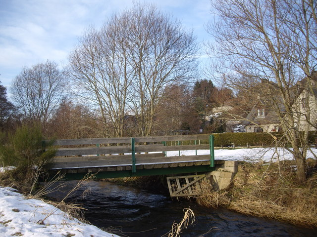 A private bridge to a paddock