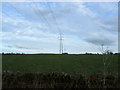 Pylon lines near Lees Hill