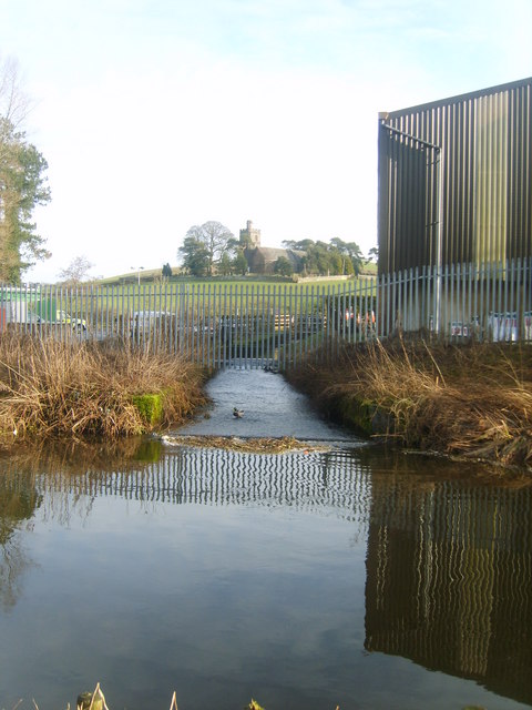 Lancaster Canal Feeder from Peasey Beck