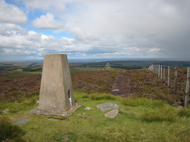 Trig point and currick on Bolt's Law