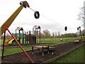 SP3672 : Play area and sports field, Bubbenhall by Robin Stott