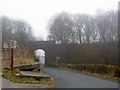 Low bridge over Whalley Lane near Denholme