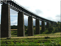 NH8028 : Railway viaduct over the Findhorn by Steven Brown