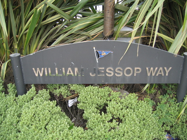 William Jessop Way name plate