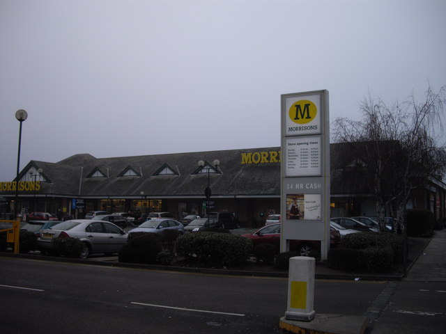 Morrisons supermarket Wood Lane Dagenham © PAUL FARMER cc-by-sa/2.0 ...