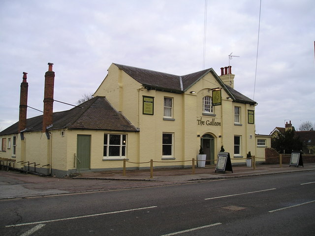 The Galleon Inn Pub, Old Wolverton © canalandriversidepubs co uk cc-by ...