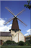 TQ2706 : West Blatchington Windmill by Chris Allen