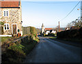 The Street - main thoroughfare through the village of Croxton