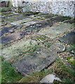 All Saints church - old headstones