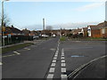 Junction of  Hatherley Crescent and Hatherley  Drive