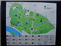 Bushy Park information board