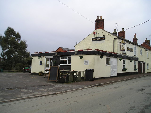 The Knightley Arms Pub, Yelvertoft © canalandriversidepubs co uk cc-by ...