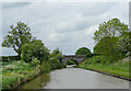 Approaching Baddington Bridge  near Nantwich, Cheshire