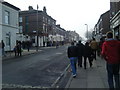 Thirlmere Road after the match.