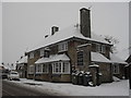 The Horseshoe, Bampton, in the snow