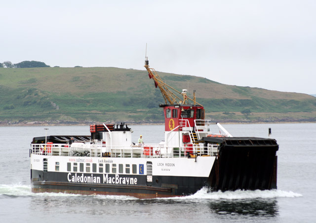 Loch Riddon departing the Isle of Cumbrae