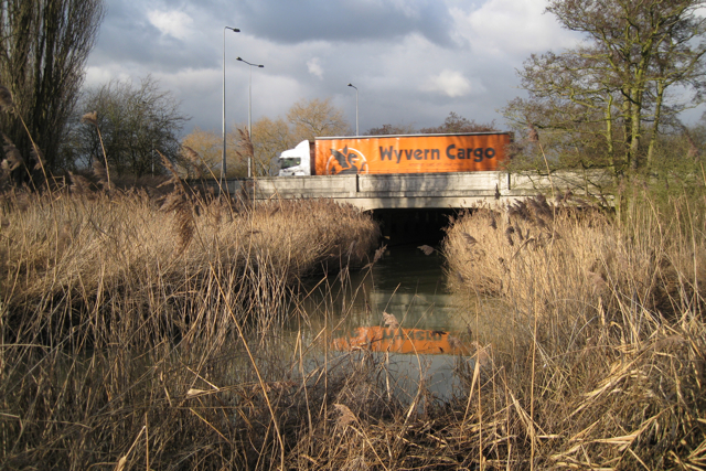 A45 crosses River Sowe Bridge