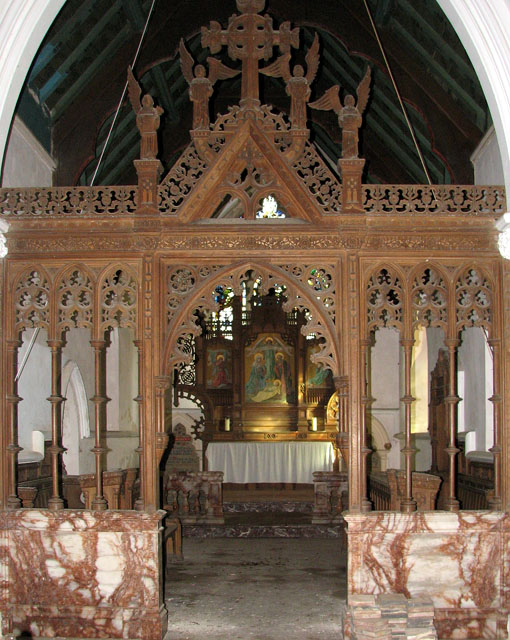 St Mary's church - the chancel screen © Evelyn Simak :: Geograph ...