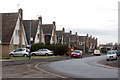 Gable ends along Juliet Drive