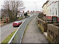 Elevated pavement, Laburnum Drive, Newport