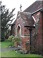 The church porch at St Mary Magdalene, Oakhanger