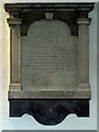 All Saints, Old Church Road, Chingford - Wall monument