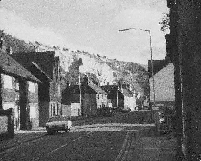 The old A26 going south, Lewes