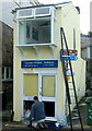 Repainting the Cornish Riviera Holidays office, St Ives