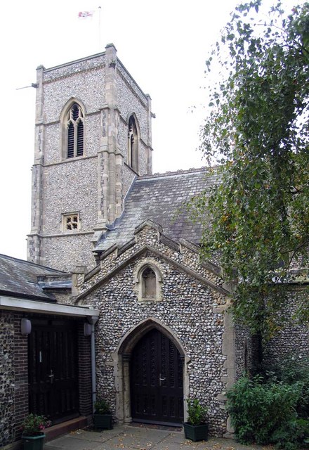 St Cuthbert, Thetford, Norfolk © John Salmon :: Geograph Britain and ...