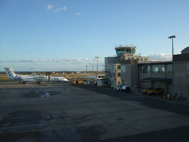 Control Tower At Ronaldsway Airport © Richard Hoare :: Geograph Britain 